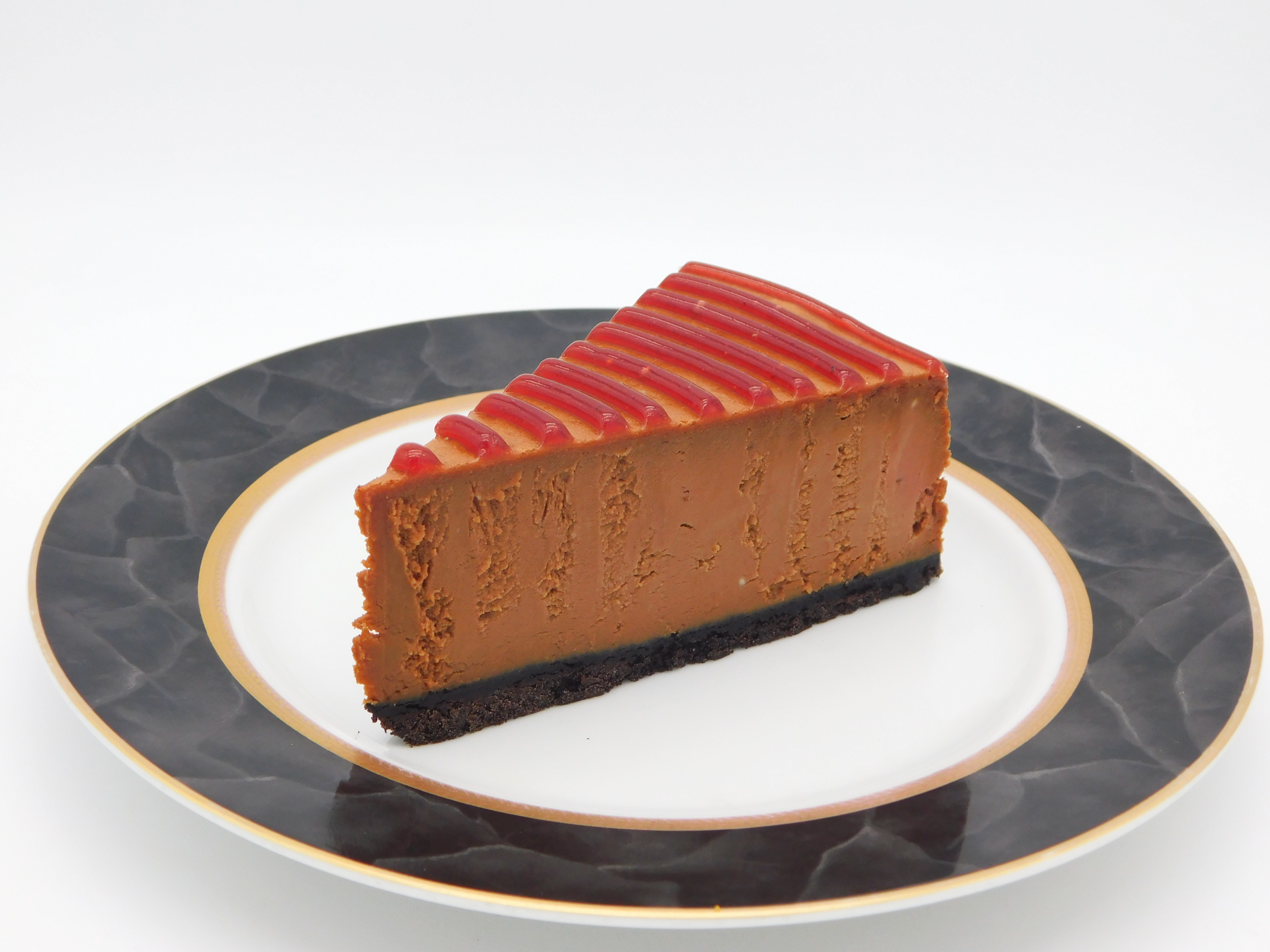 Dark Chocolate Raspberry — slice