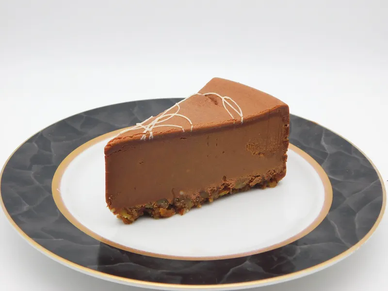 Double Chocolate Nut Crust (GF) — slice
