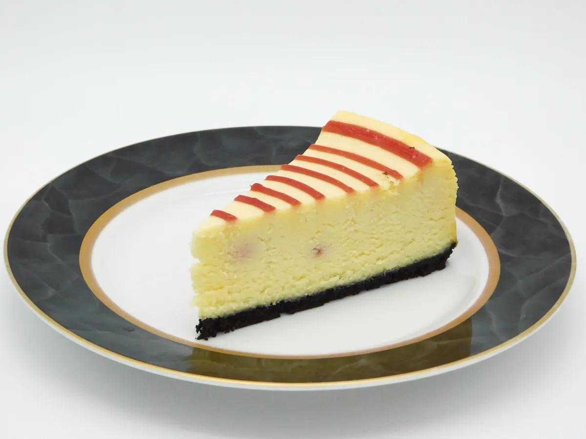 White Chocolate Raspberry slice