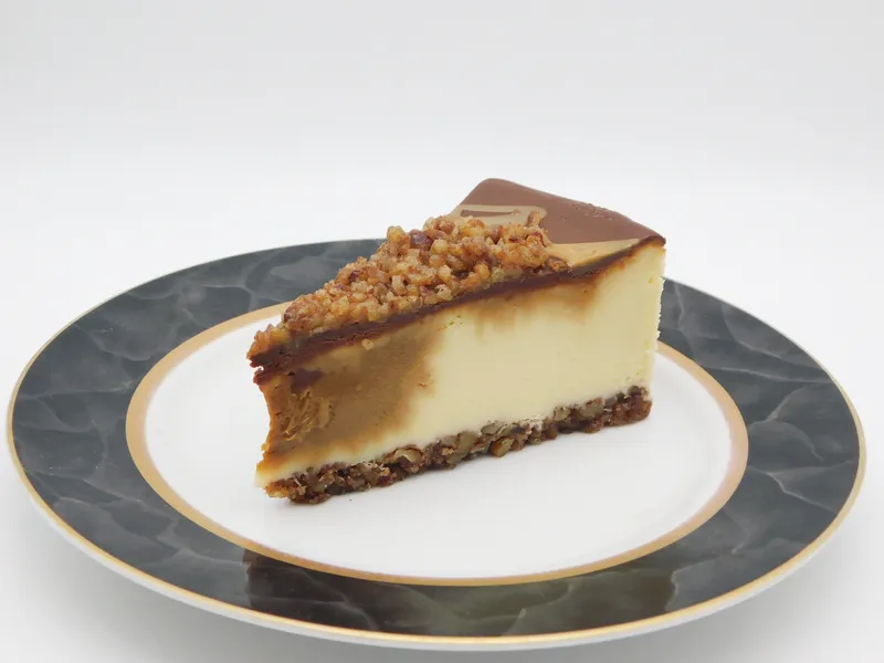 Turtle with Nut Crust (GF) — slice