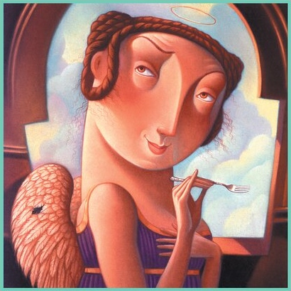 Hank's Cheesecakes — Mary GrandPré angel